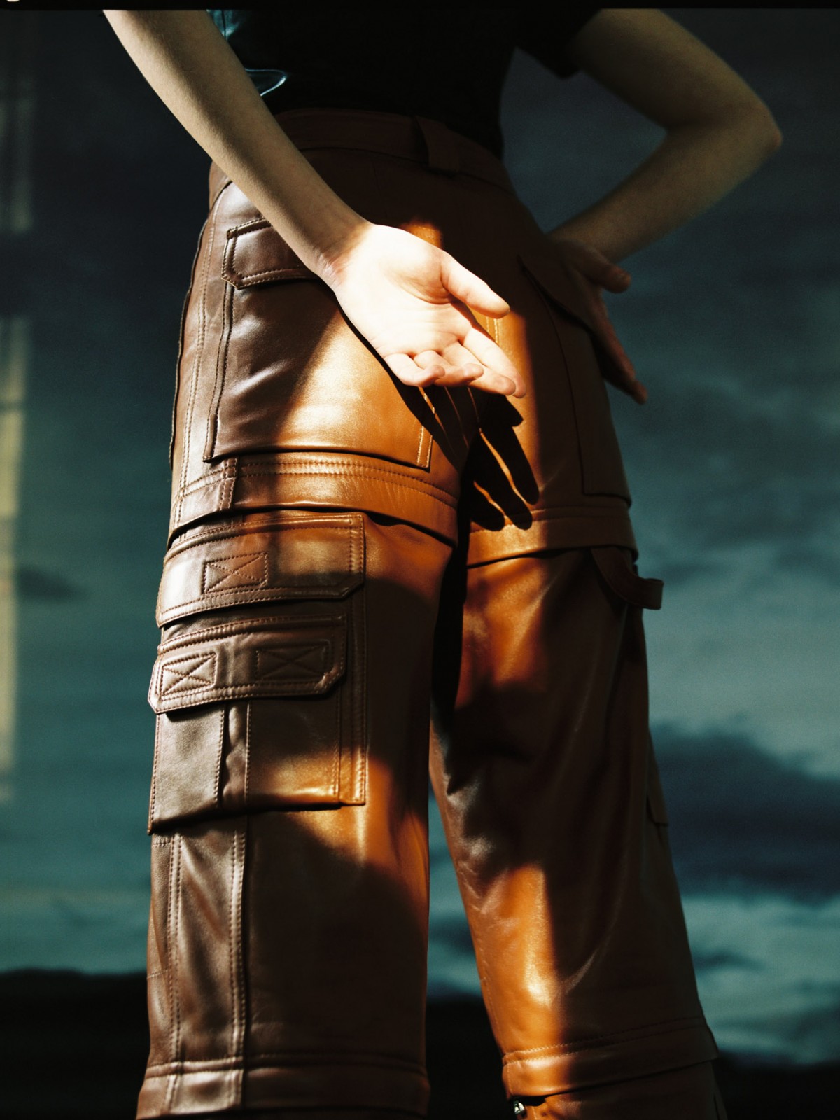 Pants : CARGO PANTS (PANTS) by www.manokhi.com