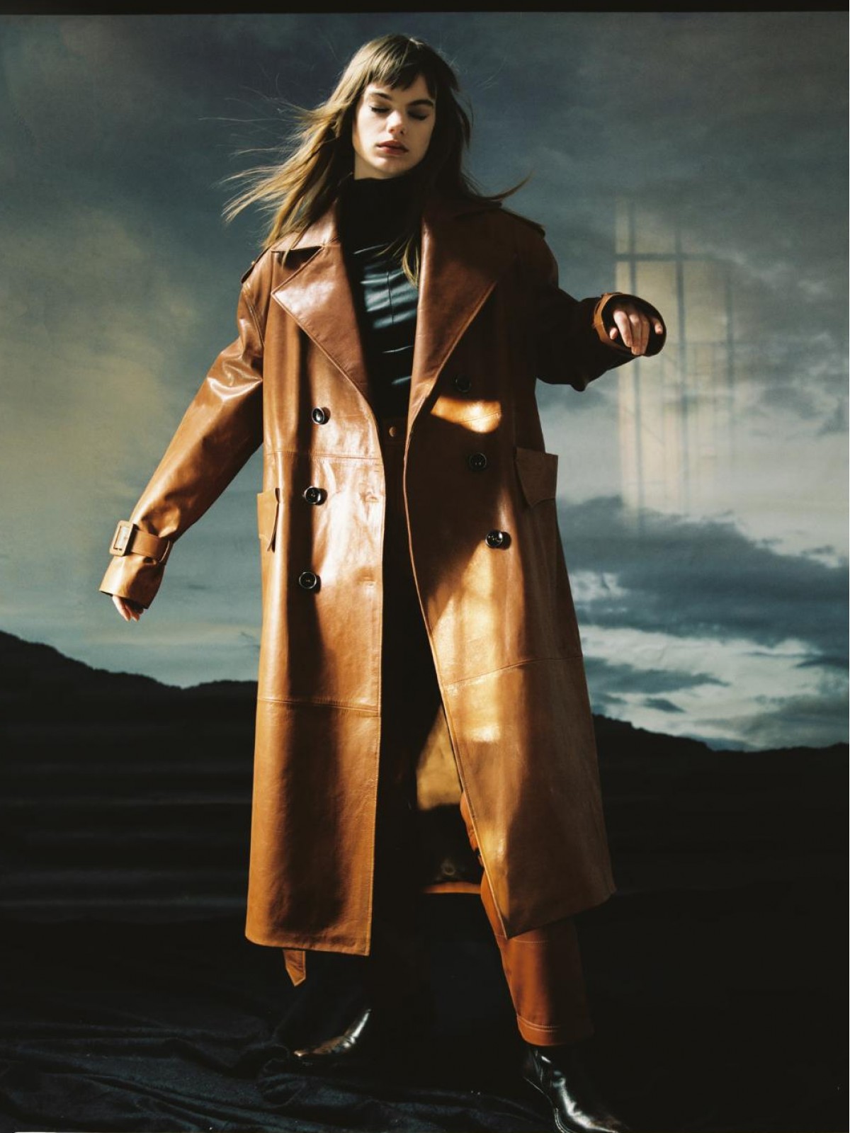 TRENCH OVERSIZED