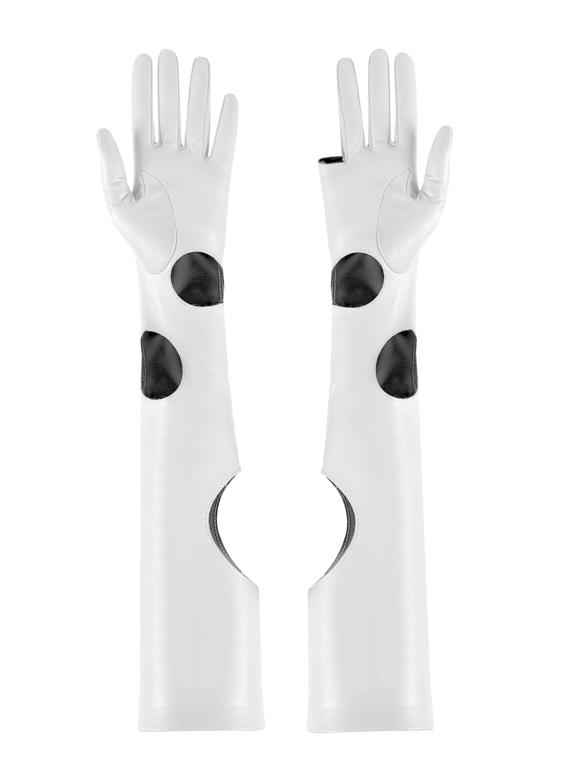 LONG GLOVES WITH HOLES