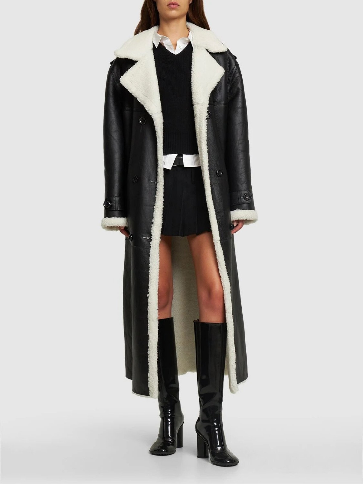 IVANA SHEARLING COAT