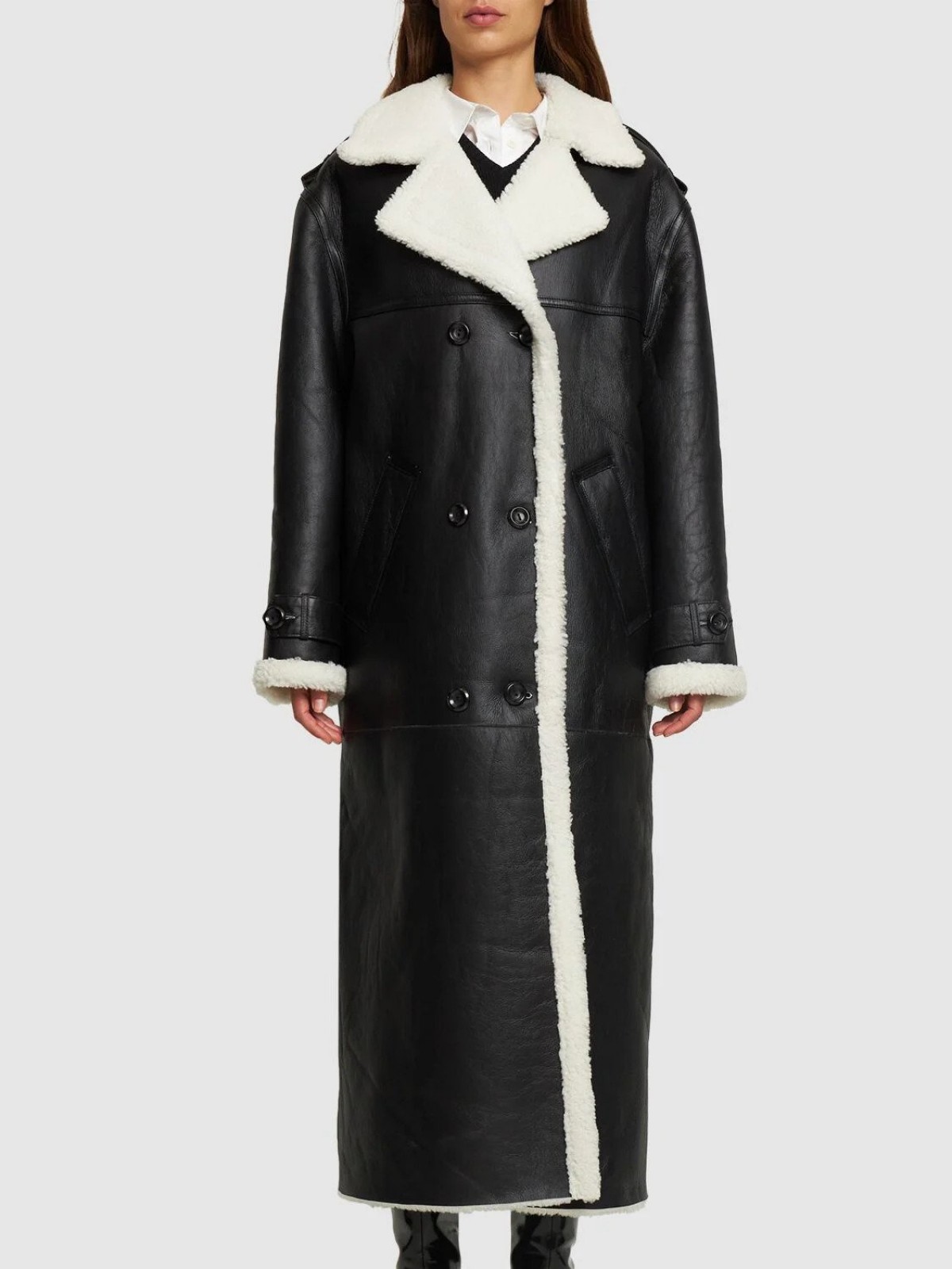 IVANA SHEARLING COAT