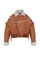 VINTAGE OVERSIZED JACKET IN SHEARLING