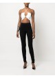 RUCHED HALTER-NECK TOP