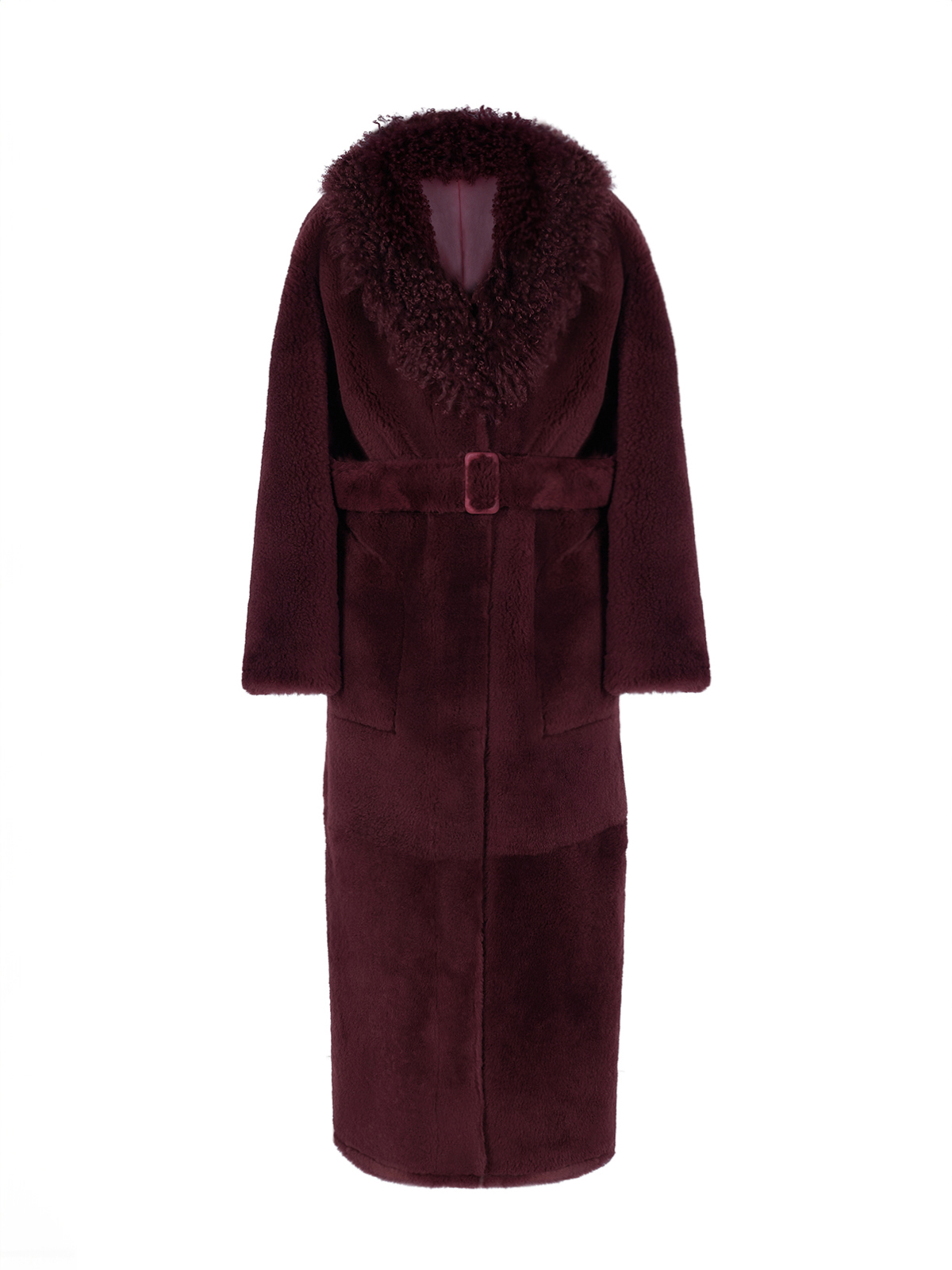 CARA SHEARLING COAT