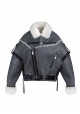 VINTAGE OVERSIZED JACKET IN SHEARLING