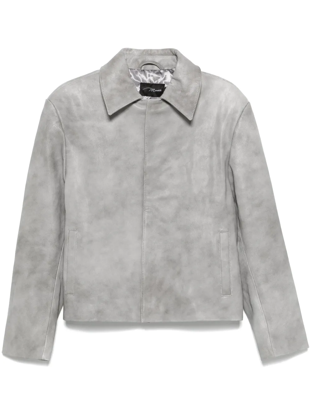 Jackets : LEATHER JACKET (JACKETS) by www.manokhi.com