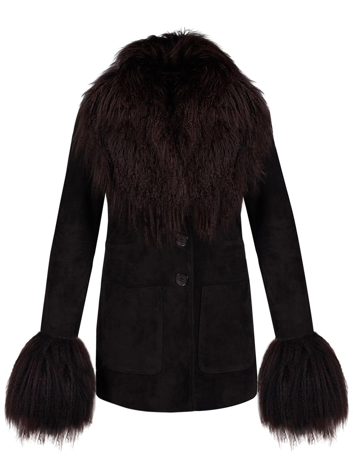 HELENE SHEARLING BLAZER