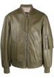 Savona leather bomber jacket