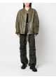 Savona leather bomber jacket