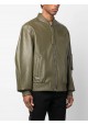 Savona leather bomber jacket