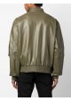Savona leather bomber jacket