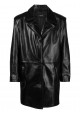 SINGLE-BREASTED LEATHER COAT