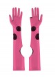 LONG GLOVES WITH HOLES
