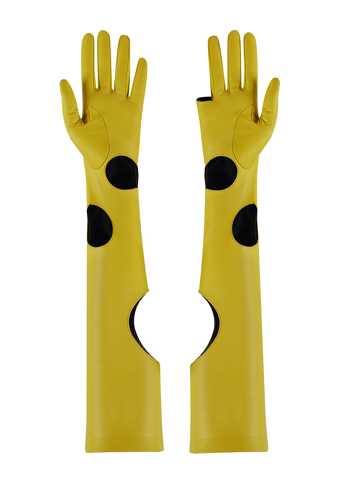 LONG GLOVES WITH HOLES