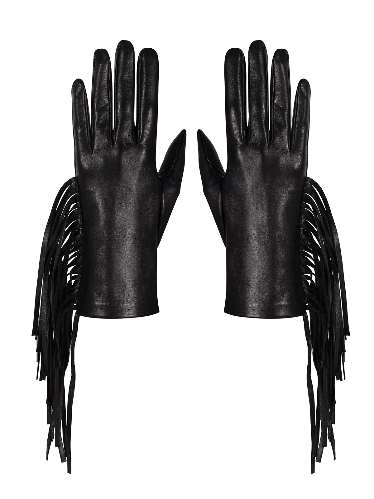 SHORT FRINGED GLOVES