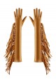 LONG FRINGED GLOVES