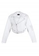 CROPPED OVERSIZED BOMBER